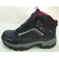 New Design, High-Top Steel Toe Fashion Work & Safety Boots, Auto Buckle